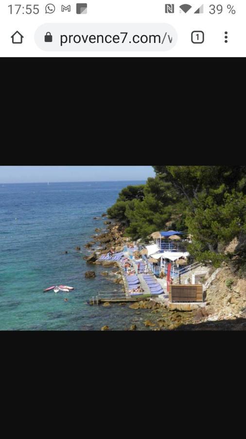 Studio Rdj Terrasse Piscine Sanary Sur Mer Exteriér fotografie